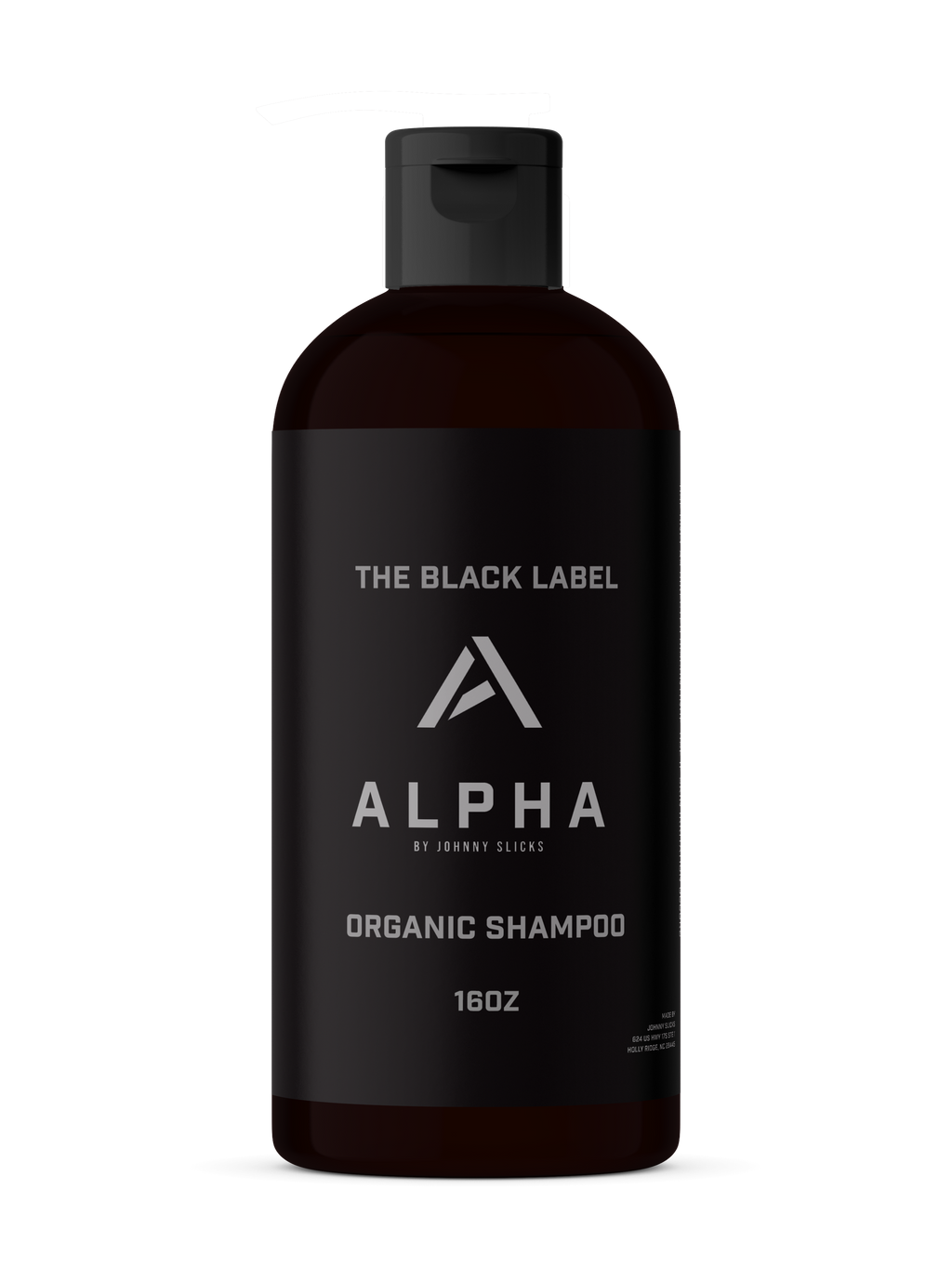 Alpha Shampoo | 100% Organic | The Black Label by Johnny Slicks Alpha Shampoo | 100% Organic | The Black Label by Johnny Slicks