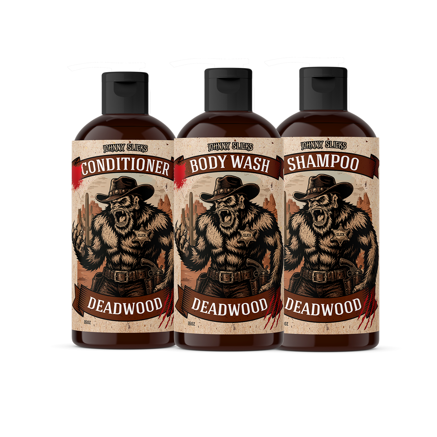 Deadwood Shower Set