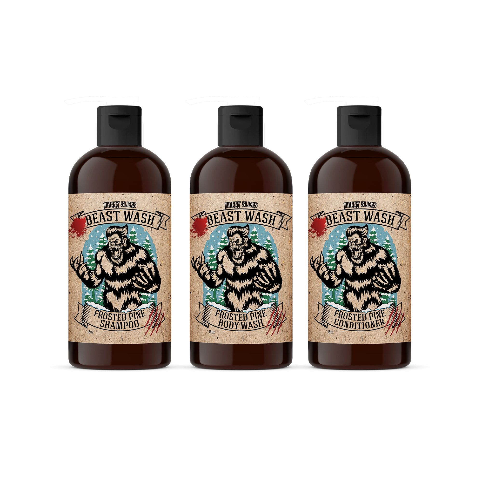 Frosted Pine Shower Set