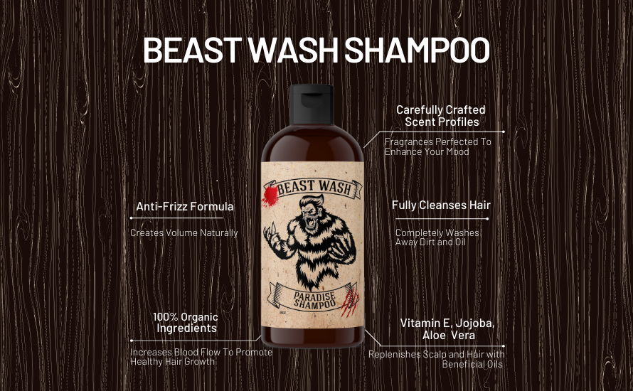 Johnny Slicks - Organic Hand Whipped Beard Wash 8 oz