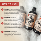 Beast Wash Shower Set