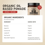 Organic Oil Based Pomade