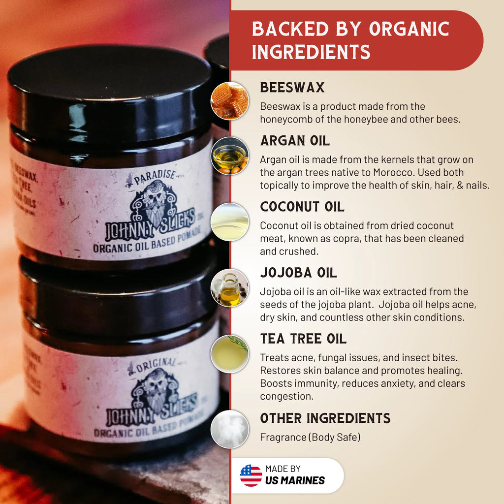 Organic Oil Based Pomade image 3