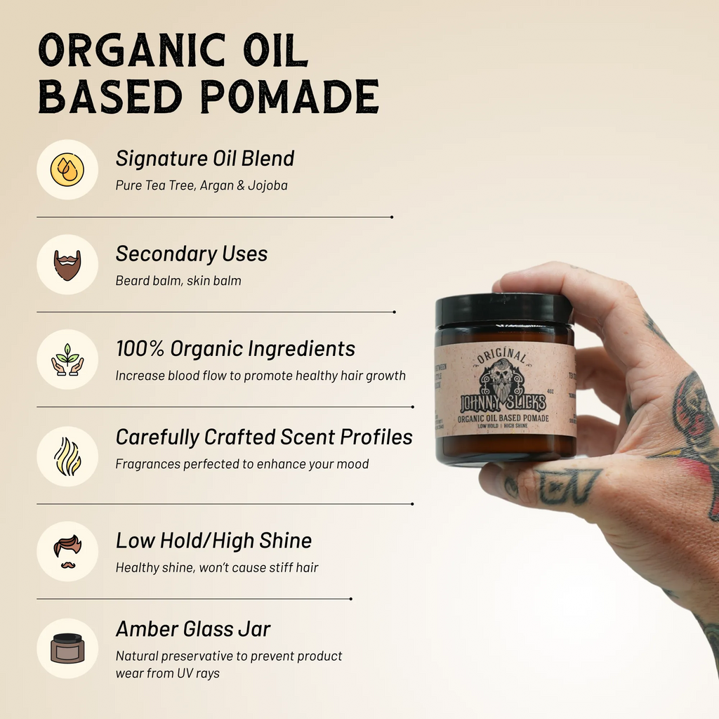 Organic Oil Based Pomade image 4