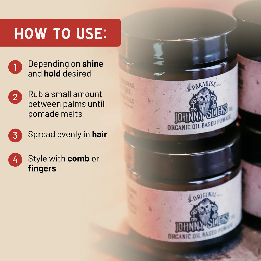 Organic Oil Based Pomade image 5