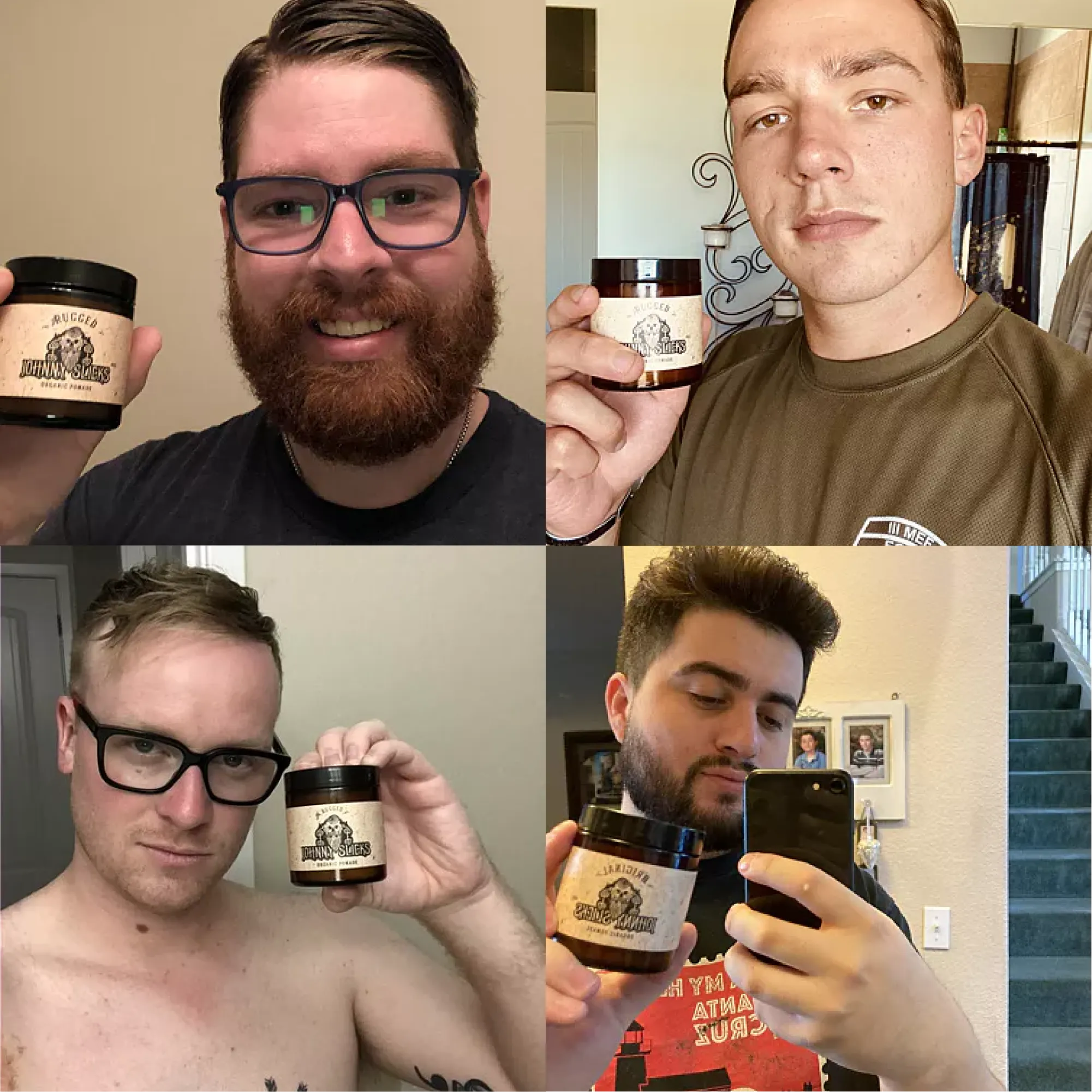 Organic Oil Based Pomade