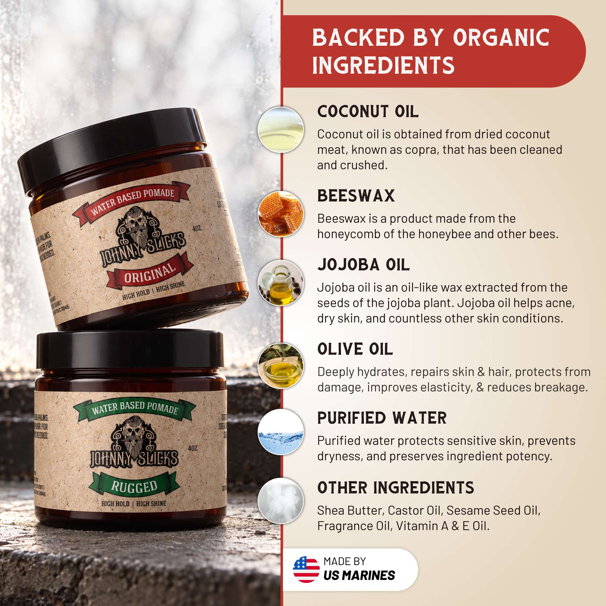 Water Based Pomade