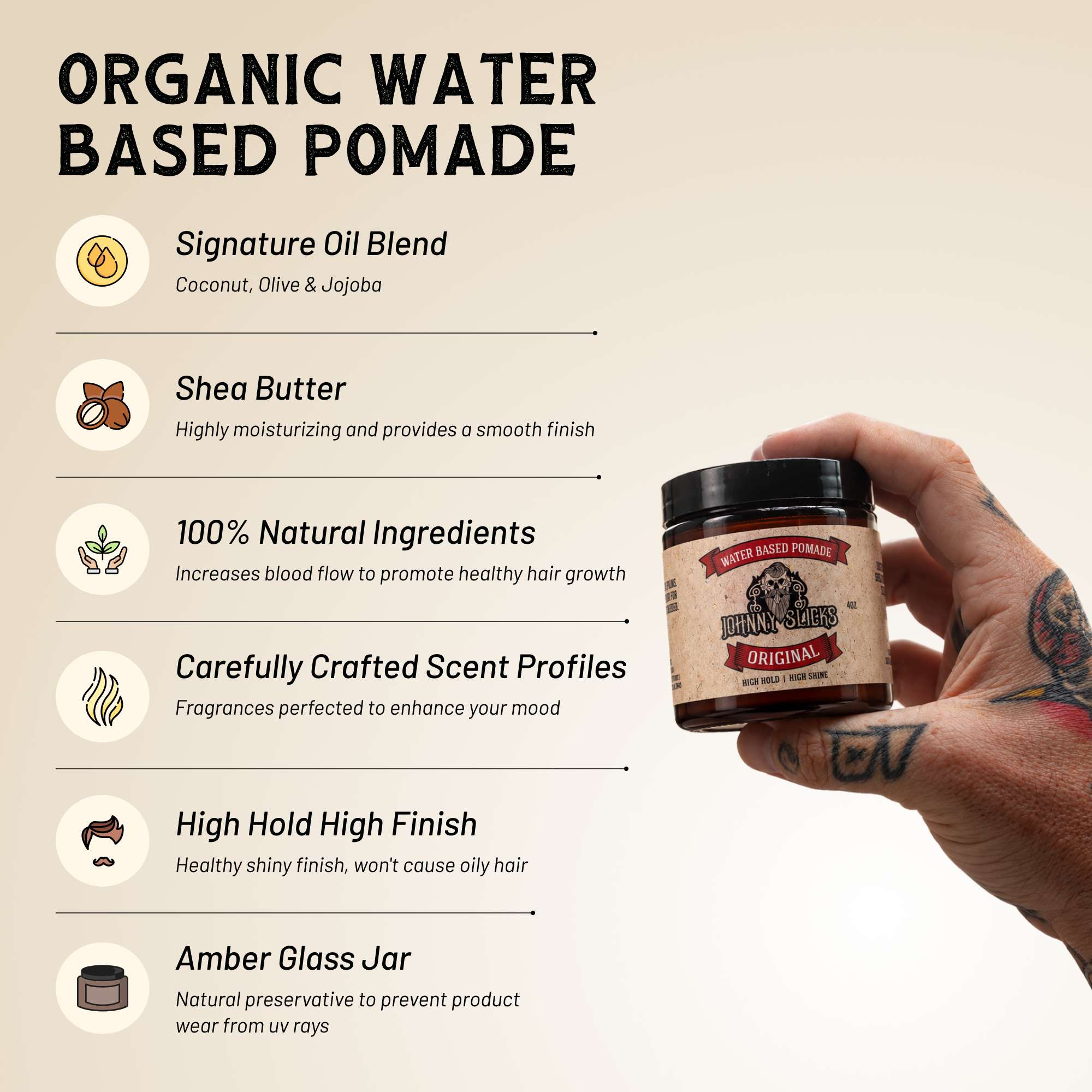 Water Based Pomade
