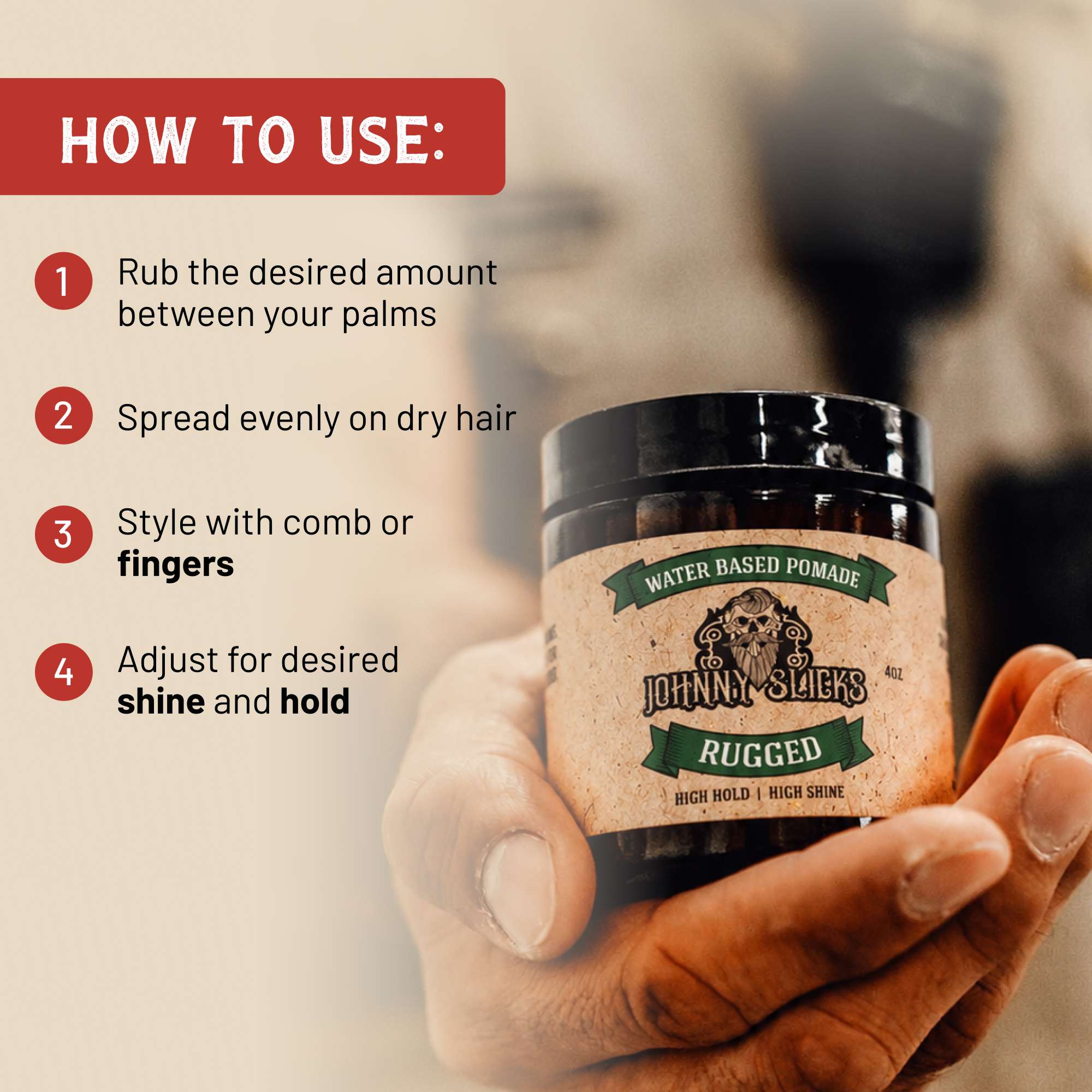 Water Based Pomade