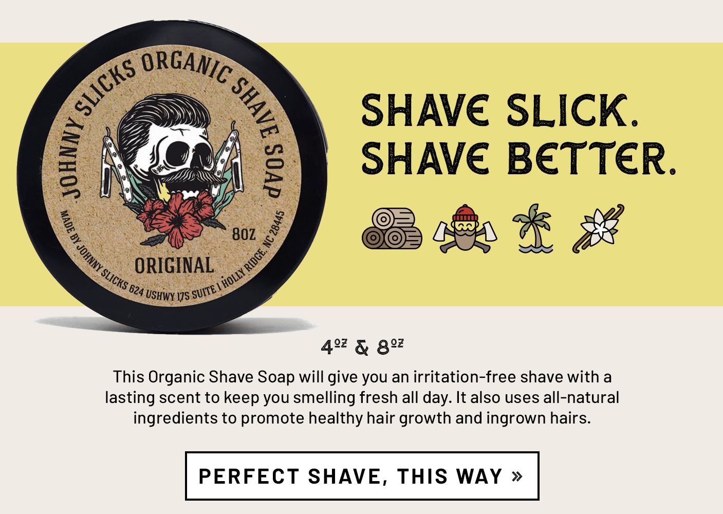 Organic Shave Soap