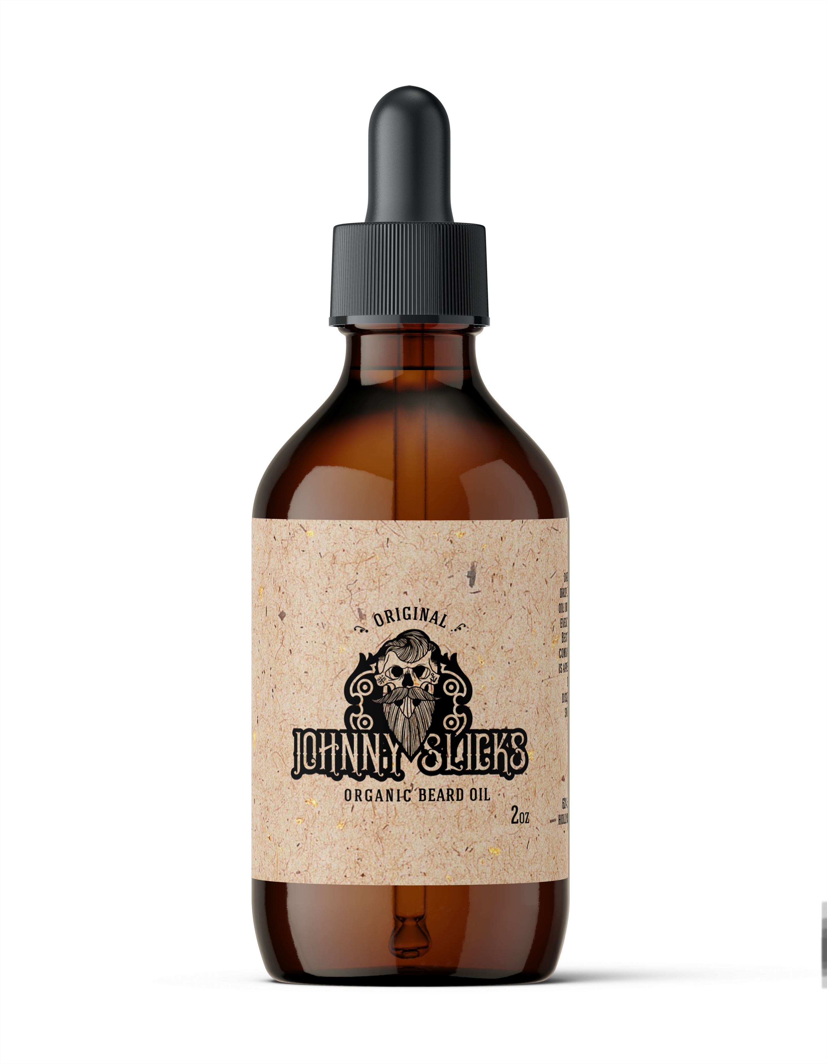 Organic Beard Oil - Rugged / 1 oz Johnny Slicks