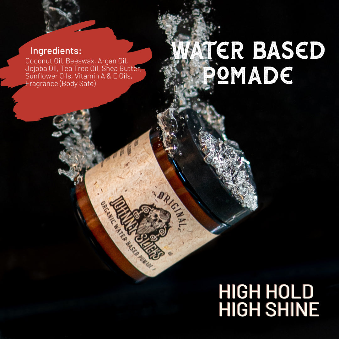 Johnny Slicks - Organic Water Based Pomade Rugged